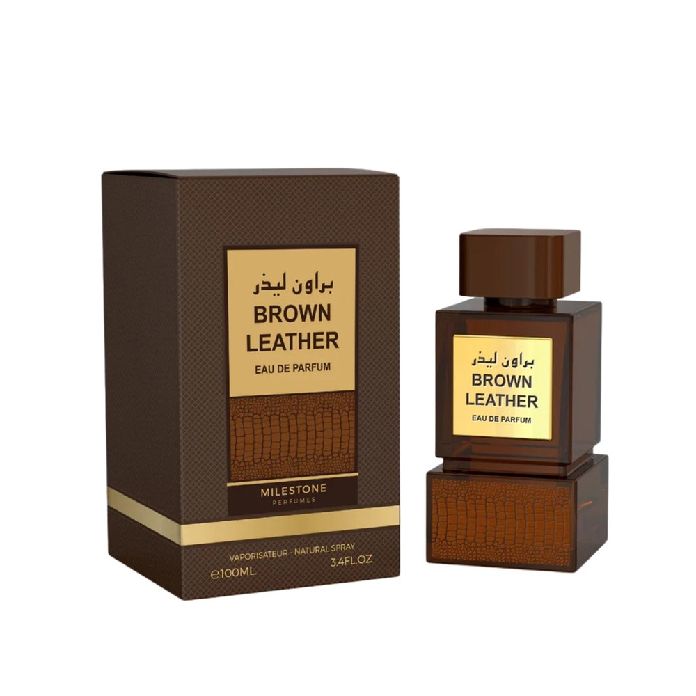 The Milestone Brown Leather Eau De Parfum 100ml